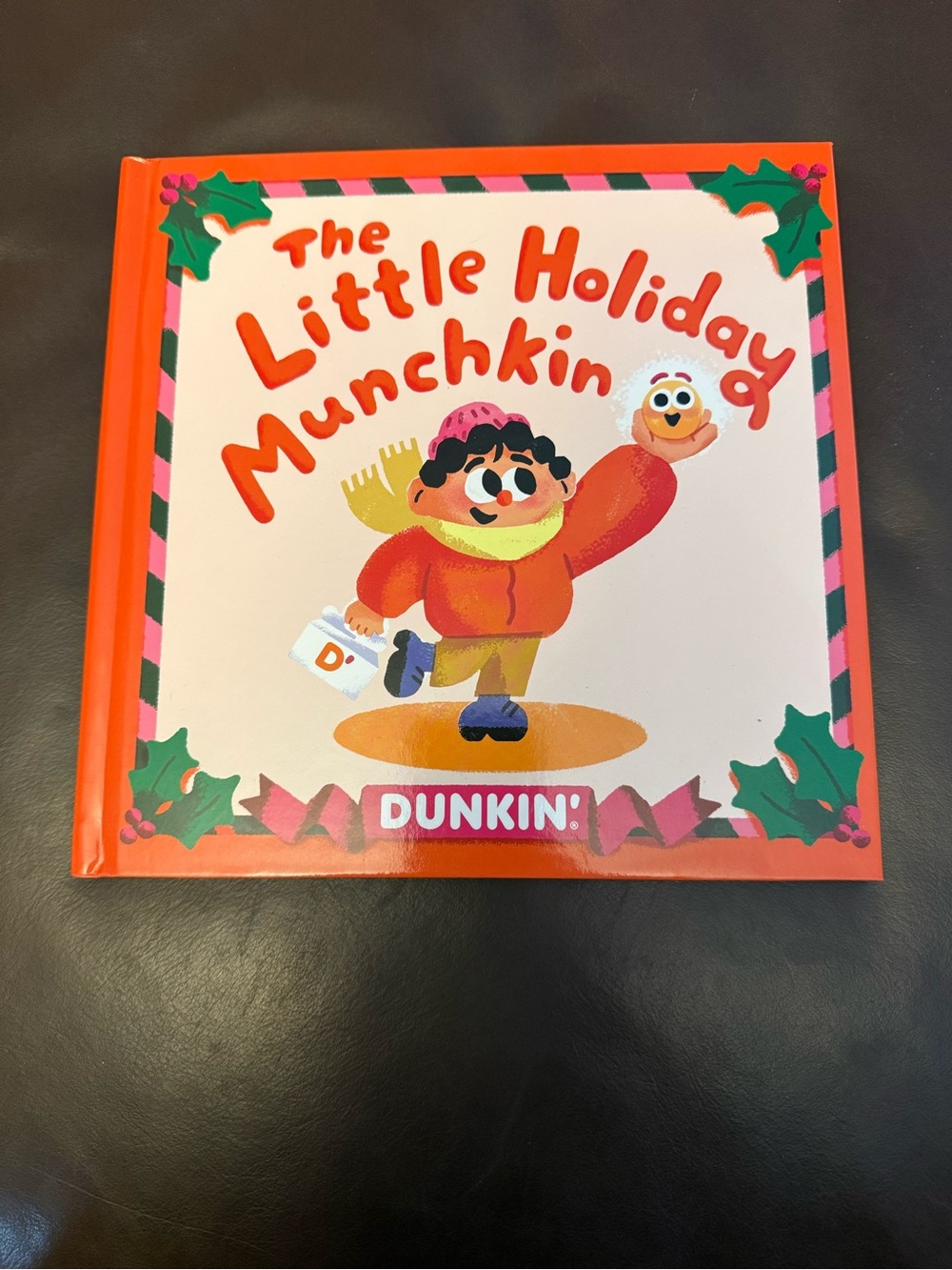 Dunkin' The Little Holiday Munchkin Kids Book - NEW